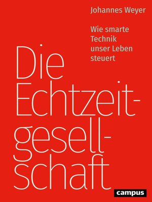 cover image of Die Echtzeitgesellschaft